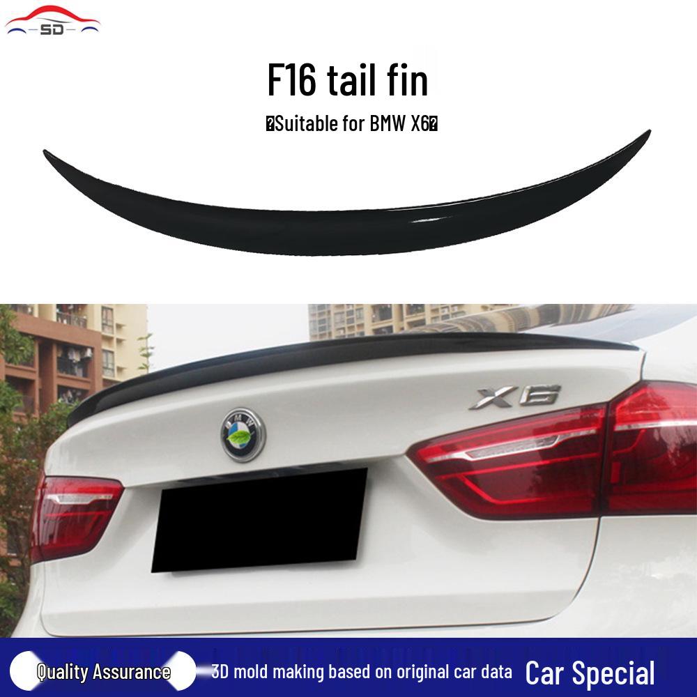 Задний спойлер для BMW X6 F16 (2014-2019 гг.) - Неразрушающая установка, Гарантия качества, Выдувное формование.