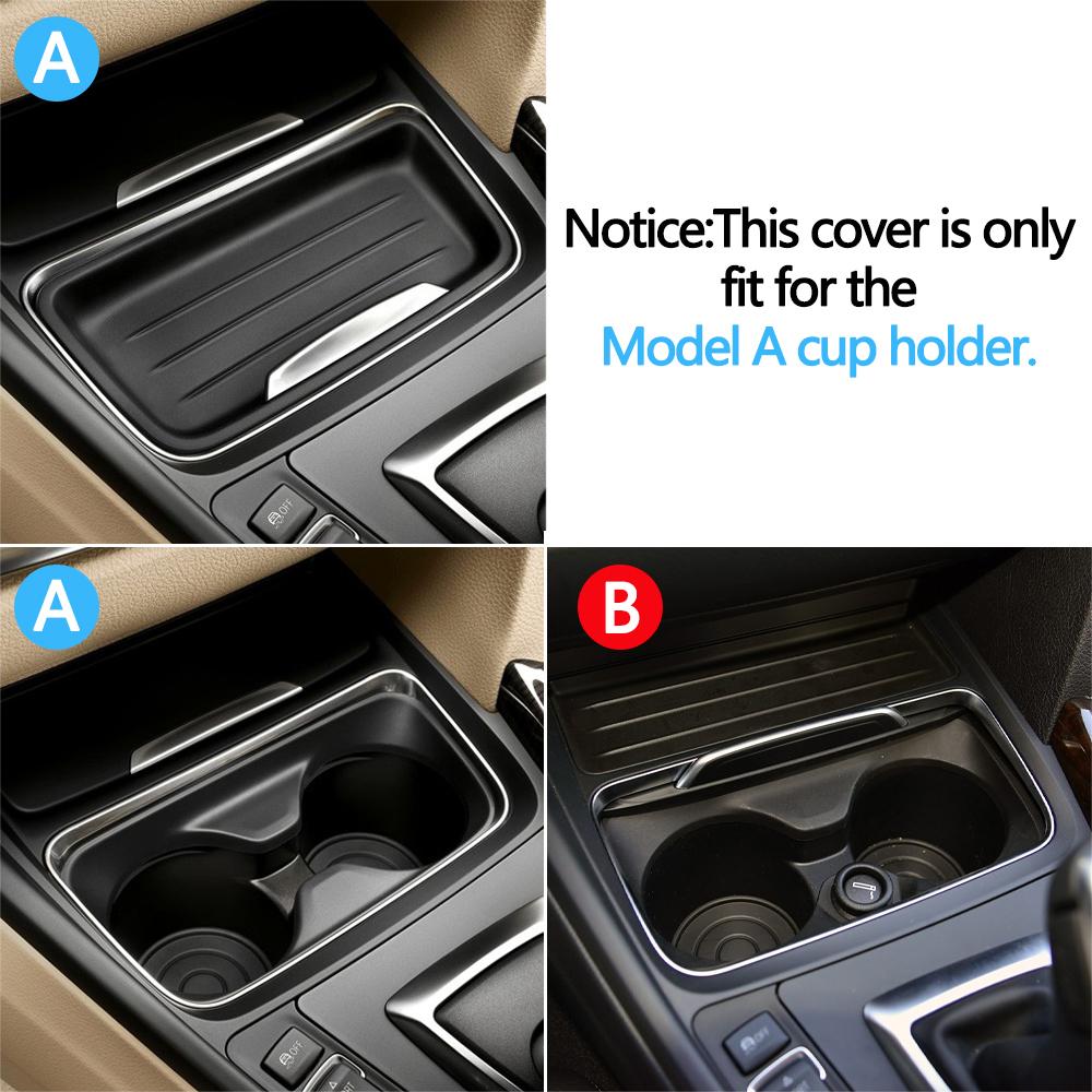 Center Console Drink Cup Holder Rubber Dust Cover Trim Tray For BMW 3 4 Series F30 F31 F34 F35 F32 F33 F36 M3 M4 51169232068