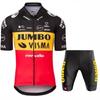 Jersey Set Cycling Quick Dry Short Sleeve Bib Shorts