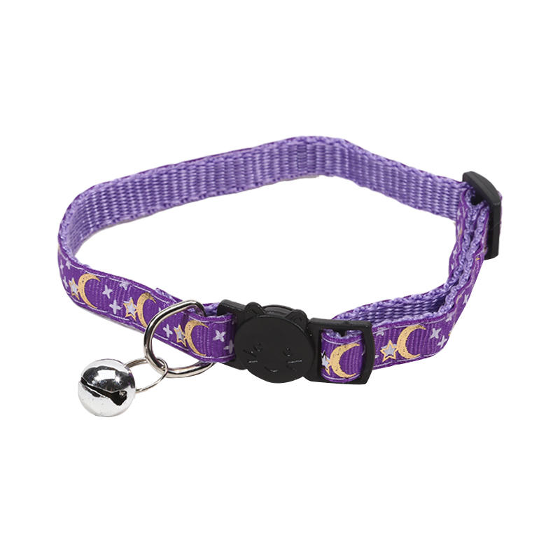 Регулируемый ошейник для собаки с прочной клипсой-пряжкой, роскошные ошейники из стропы для маленьких, средних и больших собак, высокое качество