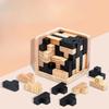 Wooden Magic Fight Creative Decompression 54T Luban Lock Tetris Adult Children's Educational Leisure Intellectual Toys