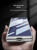 Женский матовый чехол-накладка с ощущением кожи для Samsung Z Fold7, трансграничный