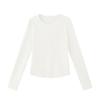 La Chapelle Women's Long-Sleeve Crew Neck T-Shirt