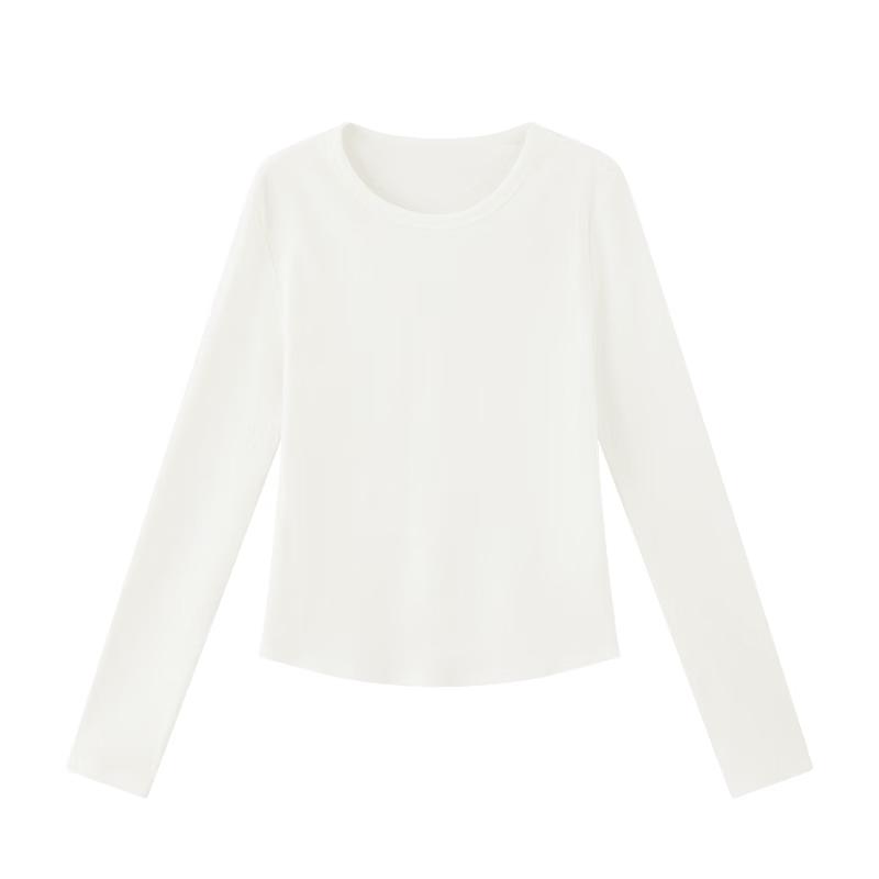 La Chapelle Women's Long-Sleeve Crew Neck T-Shirt