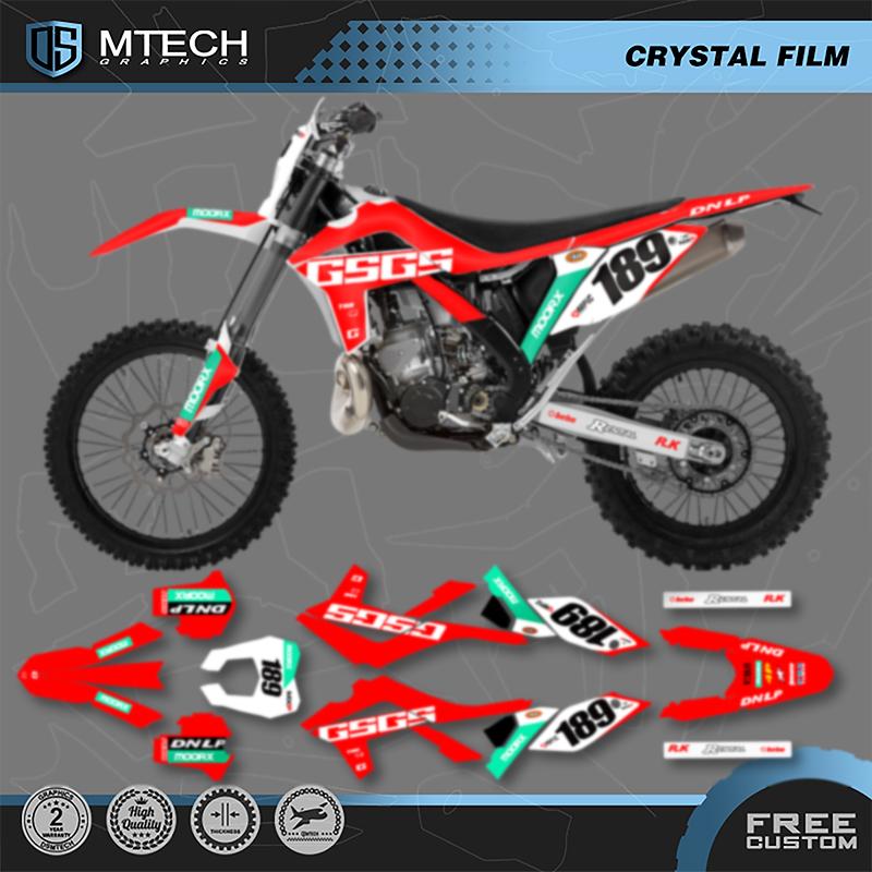 DSMTECH Motorcycle Graphics Decals Stickers Kits For GASGAS GAS GAS EC 125 250 300 350 450 2012 2013 2014 2015 2016 2017 004