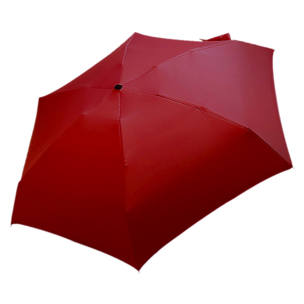 Foldable Cute Mini Umbrella Portable Windproof Rain Women Umbrellas Beach Pocket Parasol Folding Sun Umbrella Easily