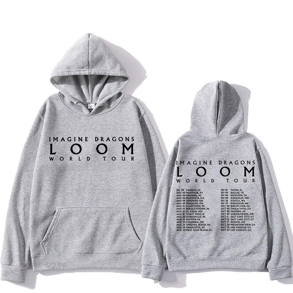 Imagine Dragons Hooded для осени/зимы Модные удобные толстовки с карманами Одежда в стиле хип-хоп Moletom Gothic Pullovers
