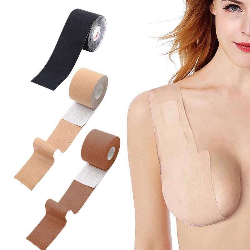 Invisible Bra Covers Breast Lift Tape Push Up Strapless Pads Sticky Seamless Backless