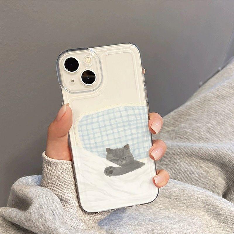 Чехол Doodle Angry Cat для Samsung Galaxy S25 S24 Ultra S23 S22 Plus S20 FE A56 A16 5G A15 A26 A36 A55 A35 A34 A54 Парный чехол