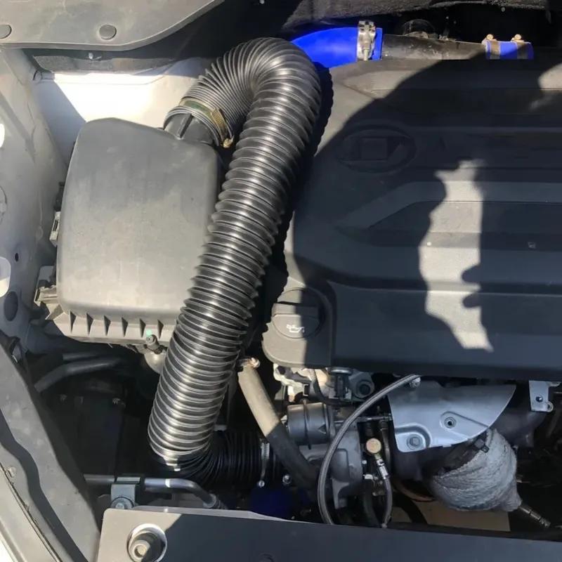Universal Car Cold Air Intake Tube Kit 2inch 2.5inch 3inch Flexible Air Inlet Adjustable Duct Pipe System 51mm 63mm 76mm