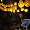 Solar Lantern Led String Lights Waterproof Outdoor Landscape Decorative Lights For Garden Patio