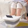 1pc Portable Foldable Foot Bath Basin - Relaxing Foot Spa with Built-in Massager - Deep Soak for Ultimate Comfort