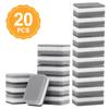 20PC Sponge Dishwashing Wipe Household Double Sided Pot Brush Kitchen Housework Cleaning Rounded