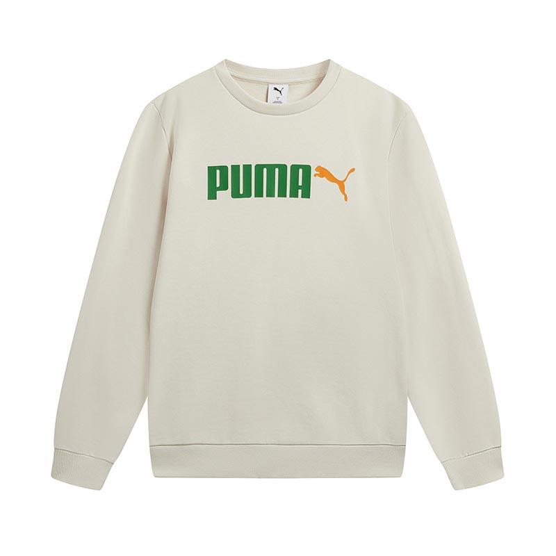 Puma Нет. 2 члена экипажа Серия TR Модный Простой Свитшот с круглым вырезом с длинным рукавом Унисекс свитшот 695942-87