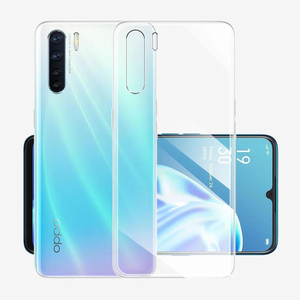Чехол для OPPO A91 Прозрачный Силиконовый Мягкий ТПУ Задняя Крышка Для OPPO A91 Funda Для OPPOA91 Прозрачный A91 A 91 Чехлы для Телефона Coque