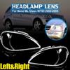 Car Front Headlight Cover Headlamp Lens Cover For Mercedes For Benz ML Class W163 2002-2005 Lampshade Shell Glass 1638204961