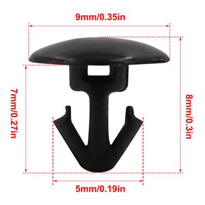 10X/20X клипсы для Nissan Qashqai X-trail Dualis Rogue Sport 2013-н.в. Задняя дверь резиновые уплотнители отделка уплотнитель фиксатор крепление R