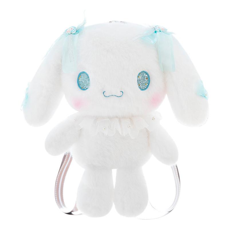 Childrens Cute Cartoon Shoulder Bag Water Crystal Plush With Mini Animal Design For Casual Use