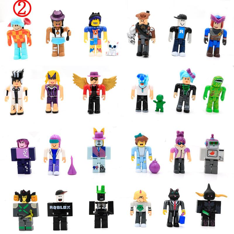Набор из 24 шт. 16 версий Игры Roblox Экшн-фигурка Игрушка Коллекция Кукла Детский подарок