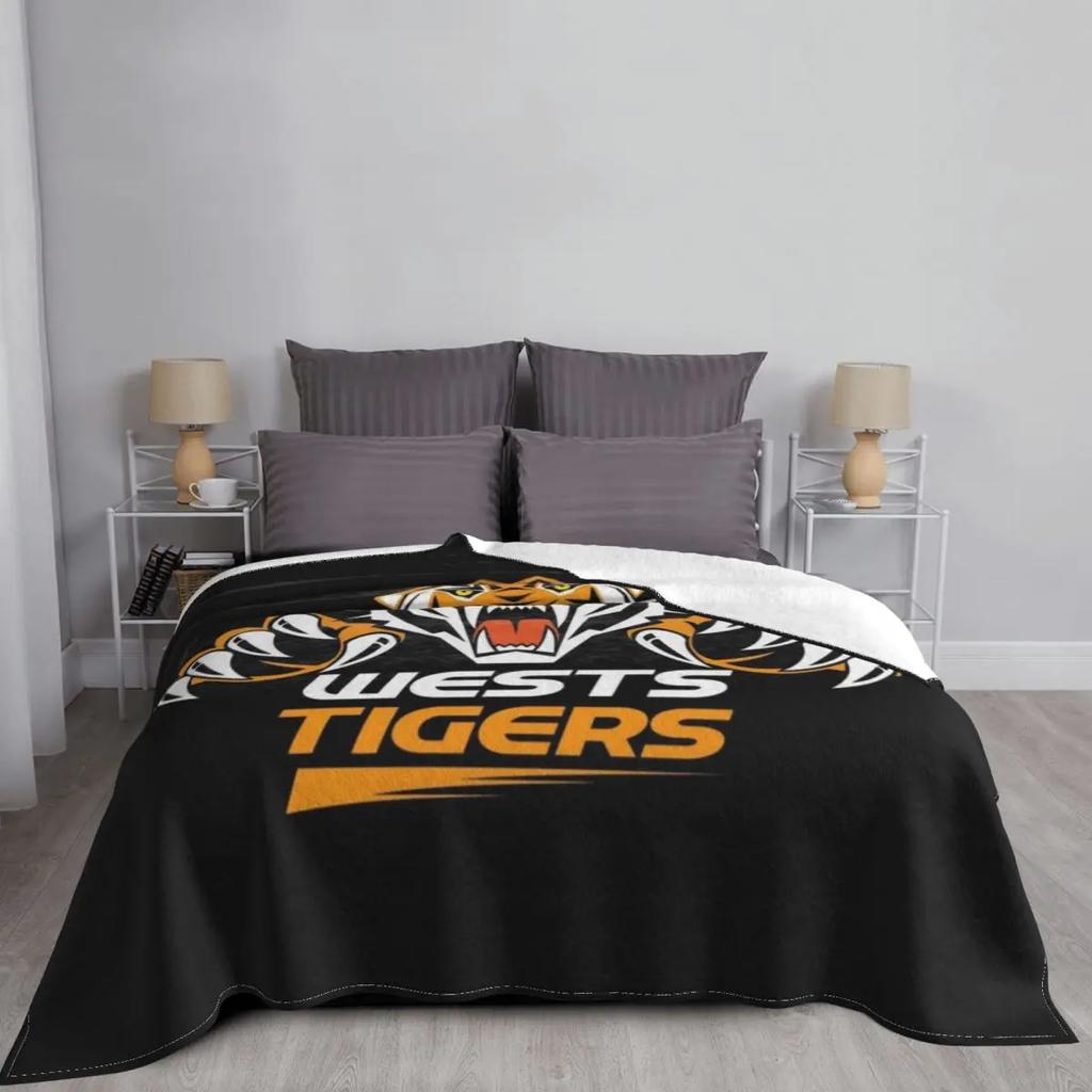"""New-Wests-Tigers-01-Иконное Пледовое Одеяло Пушистые Одеяла декоративное одеяло пушистое"""