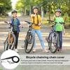 Bike Chain Cover Lightweight Cycling Folding Bicycle 40-44T Crankset Chainring Chain Wheel Protector Guard Bike Accessories