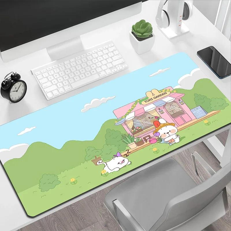 1pc Purple Lavender Large Mouse Pad Rubber NonSlip Pads Offices Accessories Laptop Keyboard Table Mat Deskpad Pc Xxl 400x800