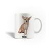 Ceramic Mug - Chihuahua - 30cl - White - Dishwasher Safe - Cylindrical