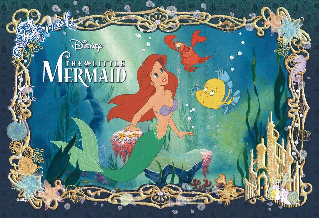 Epoch 300-Piece Jigsaw Puzzle The Little Mermaid [Puzzle Decoration] (26x38cm)