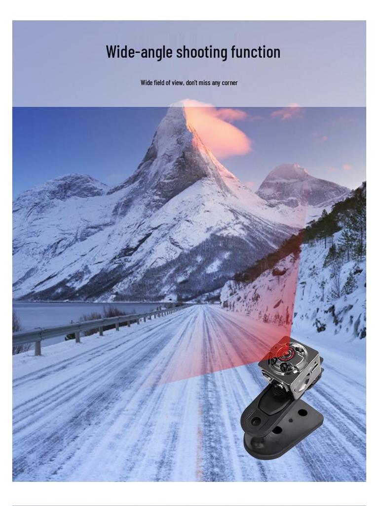 Portable Wearable Chest Camera for Students - Beginner-Friendly School Gadget