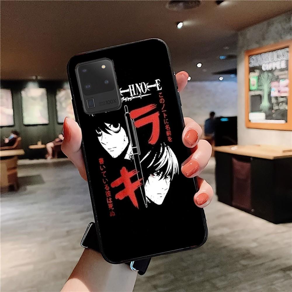 Чехол для телефона Death Note для Samsung S 9 10 20 21 22 23 30 23 24 plus lite Ultra FE S10lite Fundas
