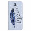For iPhone 16 Plus Case Stand Card Holder Leather Phone Cover 3D Creative Pattern Design