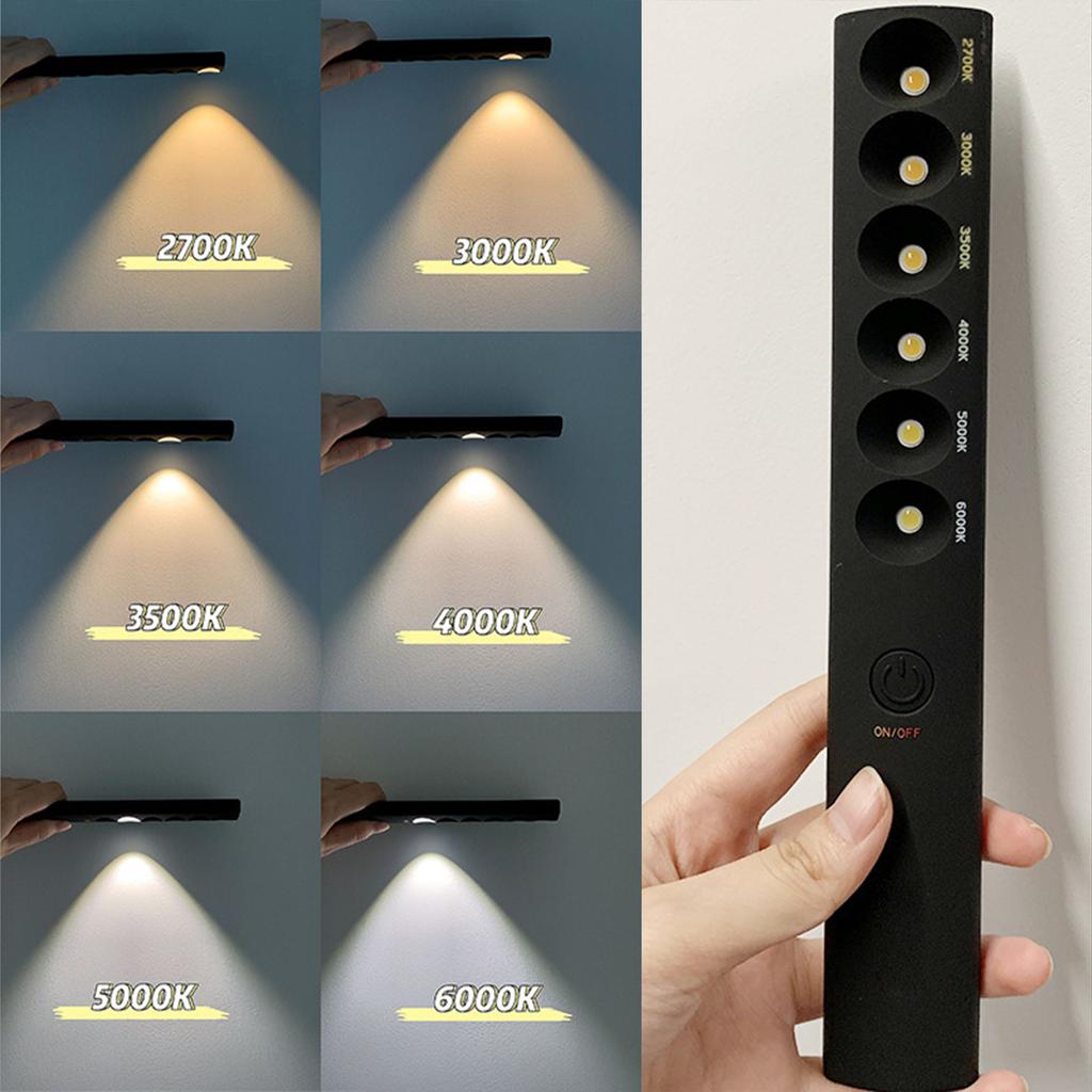 Люксметр CRI Тип-палка Перезаряжаемый Type-C 2700K - 6000k 6 Цветовых температур