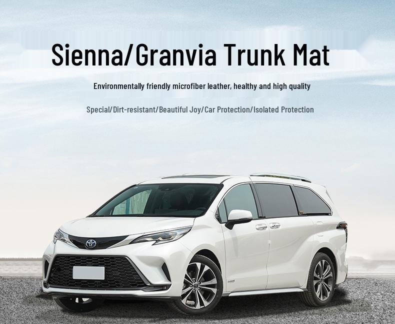 Коврик в багажник Toyota Sienna и Granvia