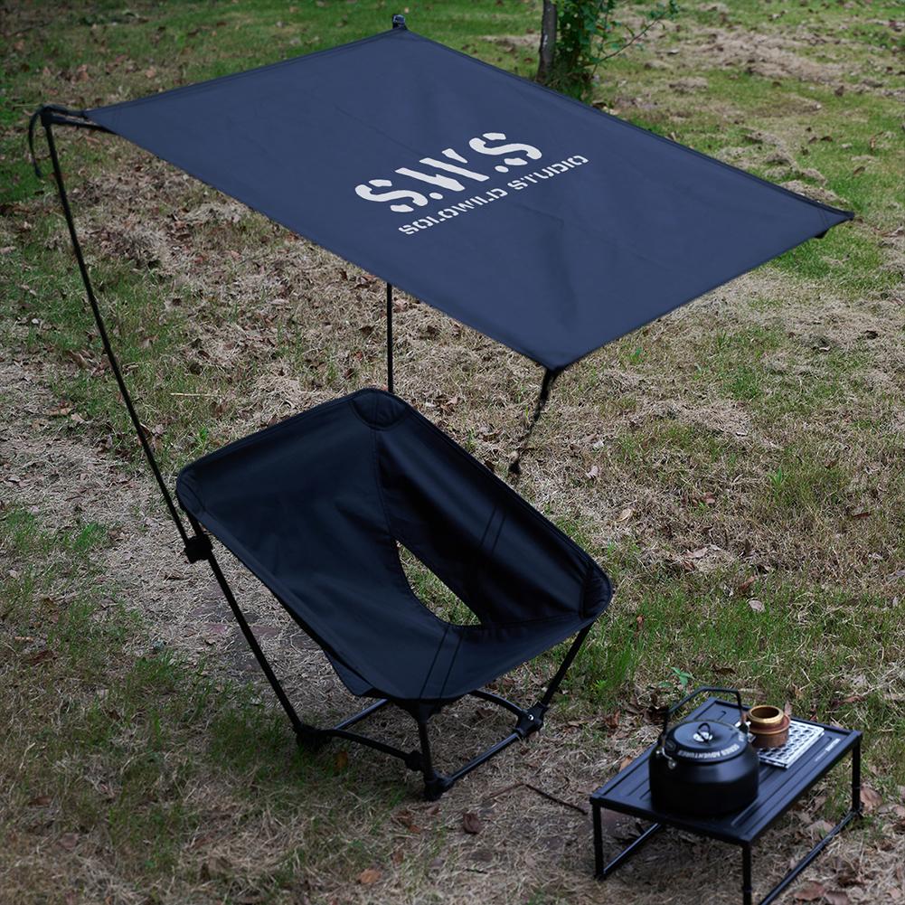 Солнцезащитный козырек для кресла Moon Chair с защитой от ультрафиолета, регулируемый уличный тент для кресла Moon Chair Helinox Moon Chair