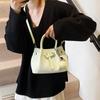 Niche Design Portable Bucket Bag Women's 2025 New Trendy Spring Fashion Personalized Trend Messenger Bag
