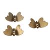 Gold/Silver/Black Butterfly Wall Hooks Three-dimensional Towel Hangers Key Holder Rack  Hats