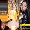 Long Love Magic Wind Electric Telescopic Male Masturbator - Rotating Piston Training Device for Adults
