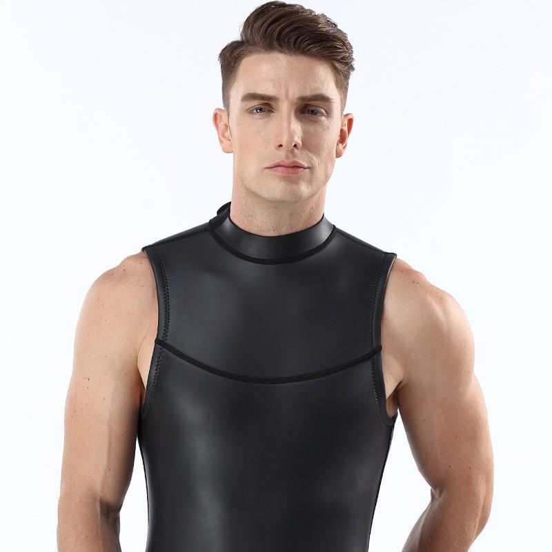 2mm CR Neoprene Full Wetsuit Diving Swimming Water Sports Men Short Cut Thermal Warm