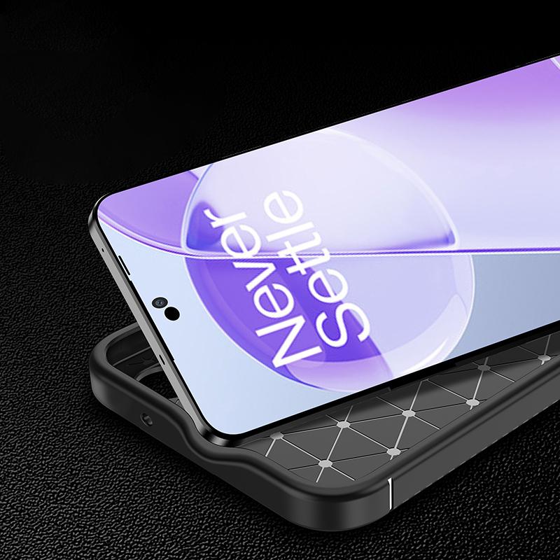 ТПУ чехол для телефона для OnePlus Nord 3 5G/Ace 2V, Текстура углеродного волокна, Защита от царапин, Чехол для мобильного телефона