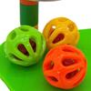 Multi-Piece Set Bird Puzzle Toy Colorful Ring Parrot Toy Bird Training Toy  For Conure