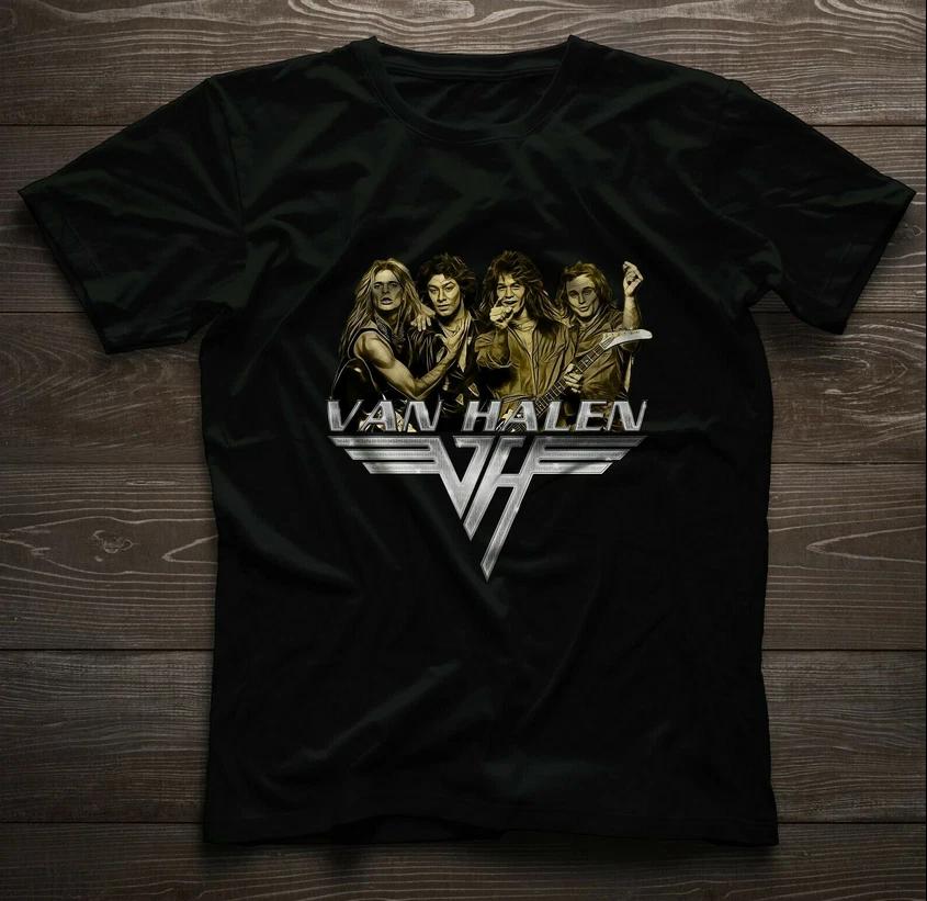 Eddie Van Halen David Lee Roth Van Halen Is Finished T-Shirt
