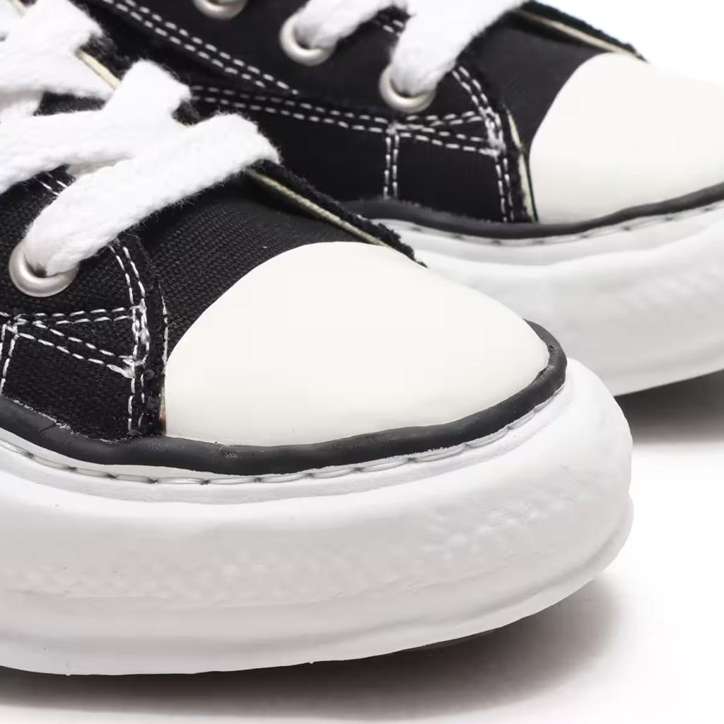 A01FW702-black Maison MIHARA YASUHIRO PETERSON Original Sole Canvas Low (Мужской)