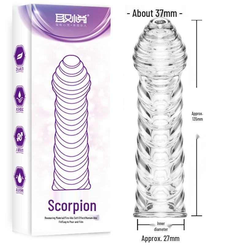 Men's Wolf Tooth Finger Cots: Fun Adult Products with Lizard, Scorpion, and Spider Covers