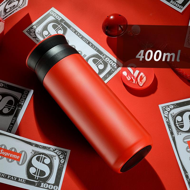 Мужская трендовая портативная чашка из нержавеющей стали, высококлассная студенческая чашка, женская автомобильная креативная кружка.