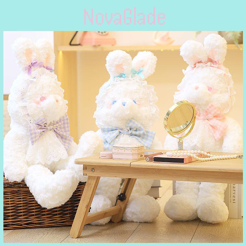 Handcrafted With Love And Superior Materials Lolita Bunny/bear Plush Stuffed Animal Toy