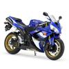 Welly 1/10 YAMAHA YZF-R1 Модель гоночного мотоцикла из сплава Металлические литые модели Спортивные мотоциклы Высокая симуляция Детская игрушка Подарок