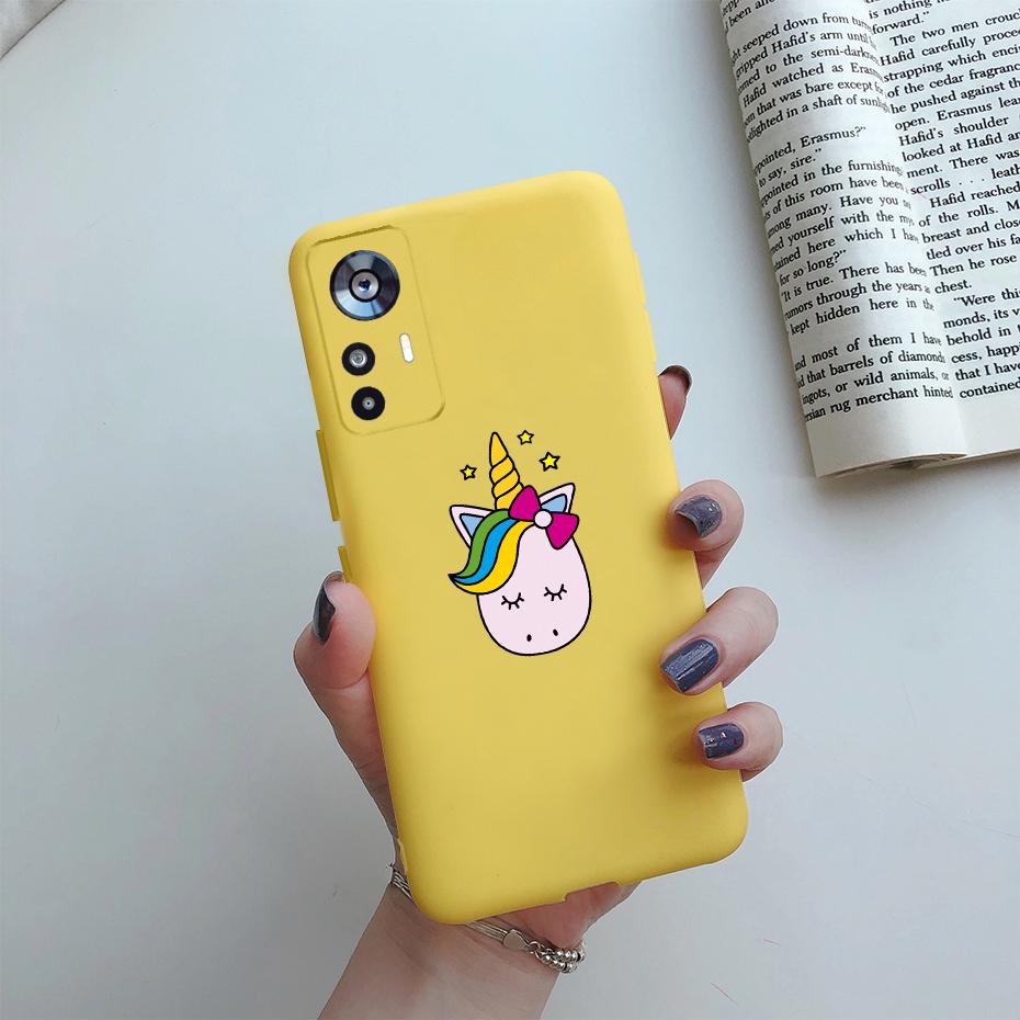 Чехол для Xiaomi 12T Мягкий силикон Милый кот Мультяшный Защитный чехол для Xiaomi 12T Pro 5G Чехлы для телефона Mi 12 T 12TPro 2022 Fundas