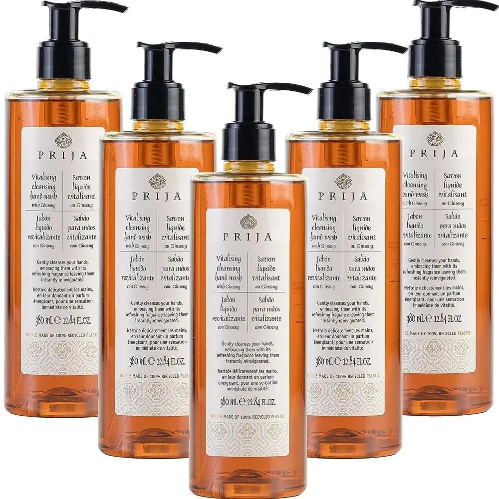 Prija Hand Wash with Ginseng 380ml x 5 Hotel Wellness PRIJA