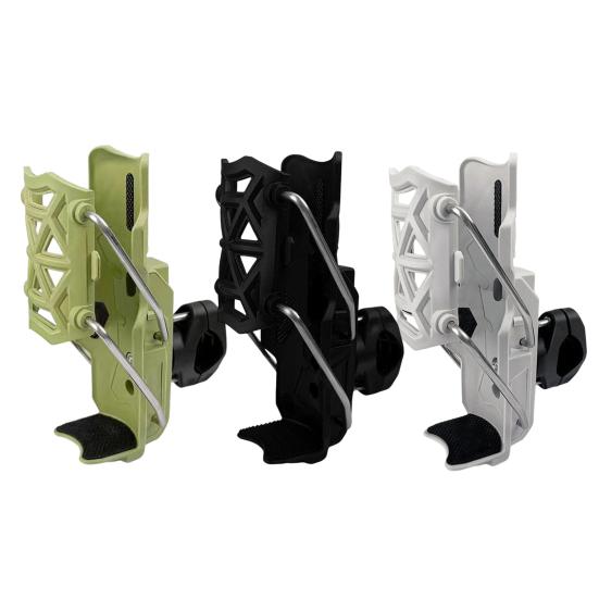 Адаптивный держатель для велосипедной бутылки с водой Автоматический зажим Вращающийся на 360 градусов Держатель для бутылки для чашки диаметром 2''-3'' Легкий велосипедный аксессуар