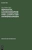 Книга Semantik, Lexikographie Und Computeranwendungen